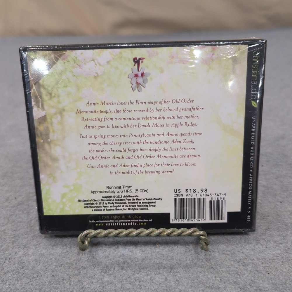 The Scent of Cherry Blossoms Unabridged Audiobook Christian Cindy Woodsmall 5CDs - Picture 2 of 2